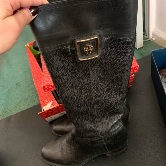 Tory Burch Riding Boots size 9 - Picture 3 of 4